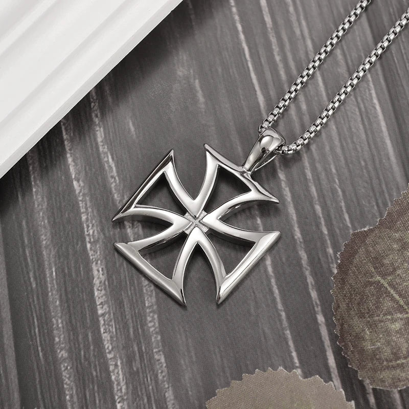 Templar Cross Necklace