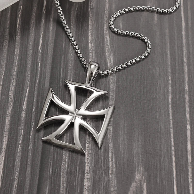 Templar Cross Necklace