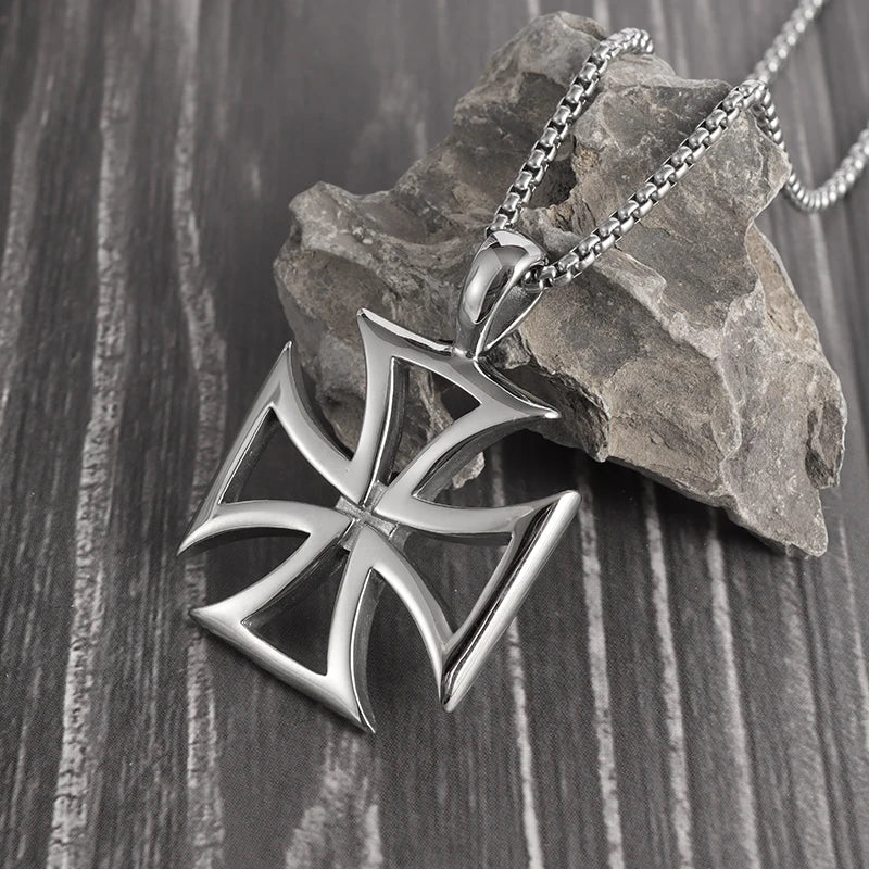 Templar Cross Necklace