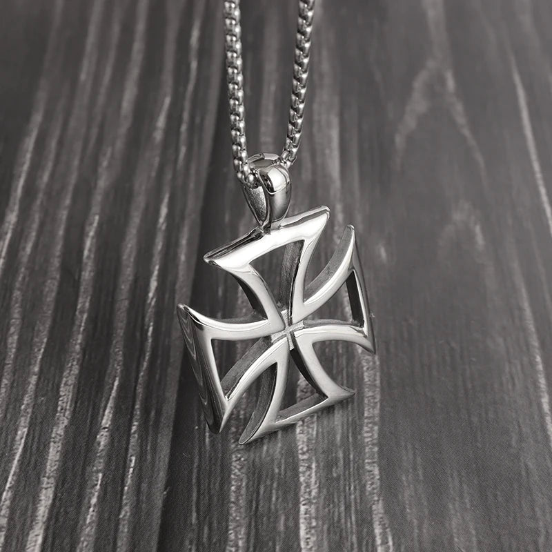 Templar Cross Necklace